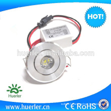 2016 Hot Selling high Efficiently 1w Recessed Led Down Light